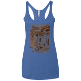 Mission to jabba palace Women's Triblend Racerback Tank