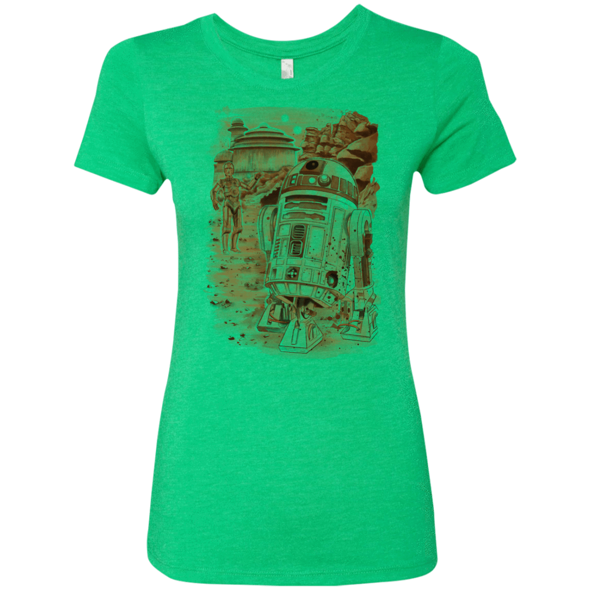 T-Shirts Envy / S Mission to jabba palace Women's Triblend T-Shirt