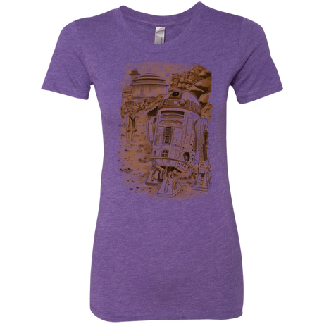T-Shirts Purple Rush / S Mission to jabba palace Women's Triblend T-Shirt