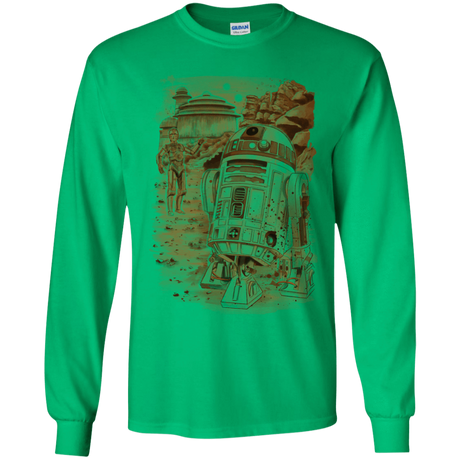 T-Shirts Irish Green / YS Mission to jabba palace Youth Long Sleeve T-Shirt