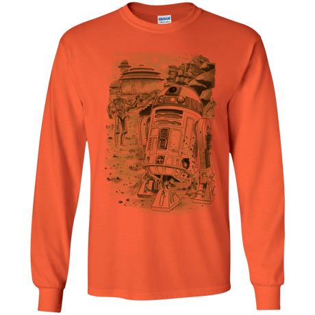 T-Shirts Orange / YS Mission to jabba palace Youth Long Sleeve T-Shirt