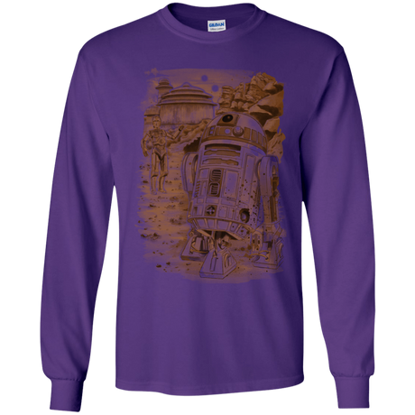 T-Shirts Purple / YS Mission to jabba palace Youth Long Sleeve T-Shirt