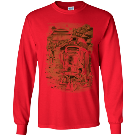 T-Shirts Red / YS Mission to jabba palace Youth Long Sleeve T-Shirt