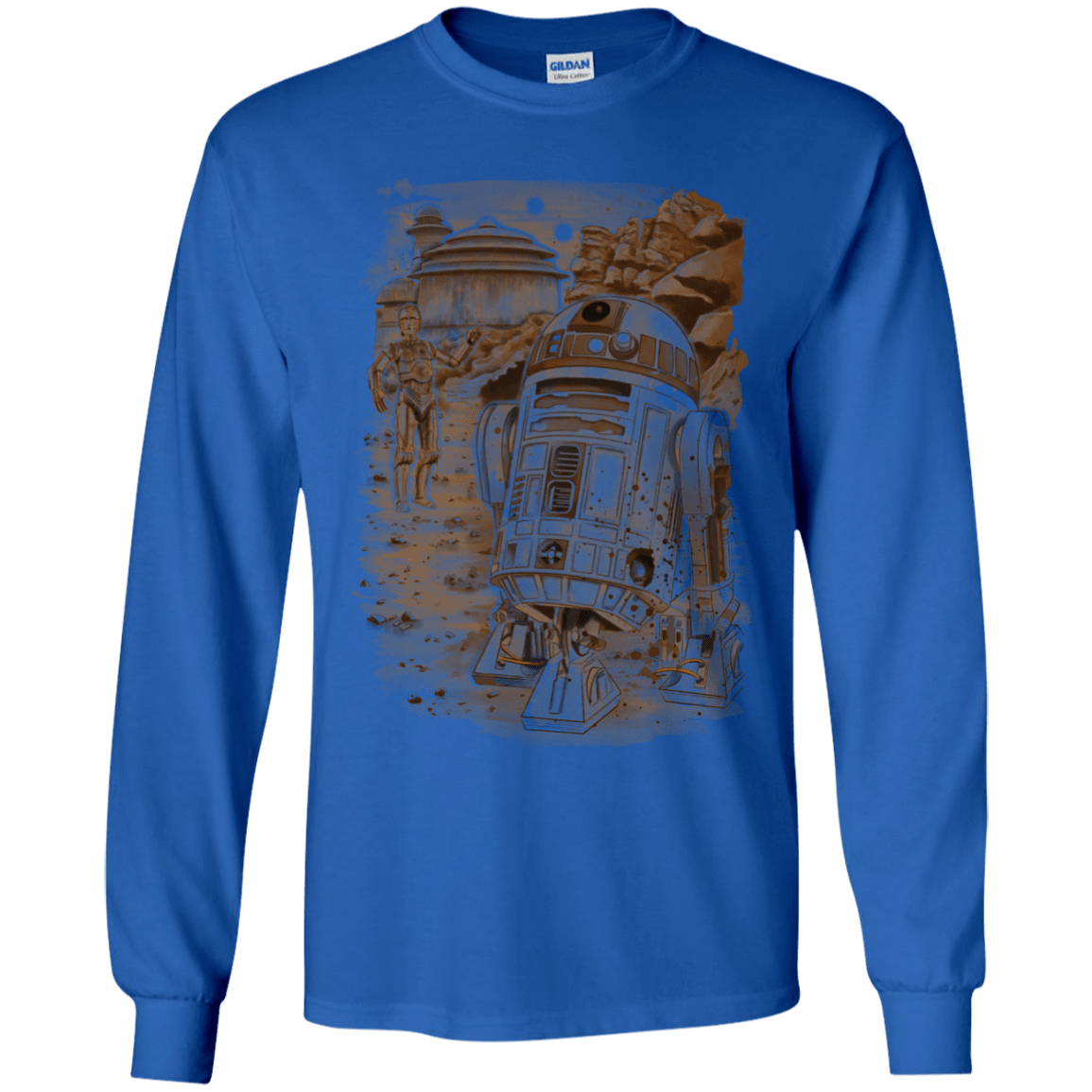 T-Shirts Royal / YS Mission to jabba palace Youth Long Sleeve T-Shirt