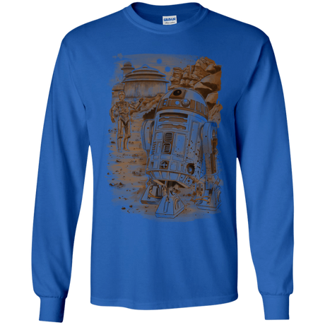 T-Shirts Royal / YS Mission to jabba palace Youth Long Sleeve T-Shirt