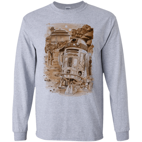 T-Shirts Sport Grey / YS Mission to jabba palace Youth Long Sleeve T-Shirt