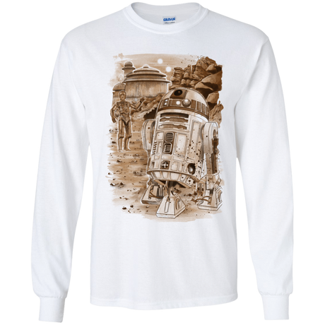T-Shirts White / YS Mission to jabba palace Youth Long Sleeve T-Shirt