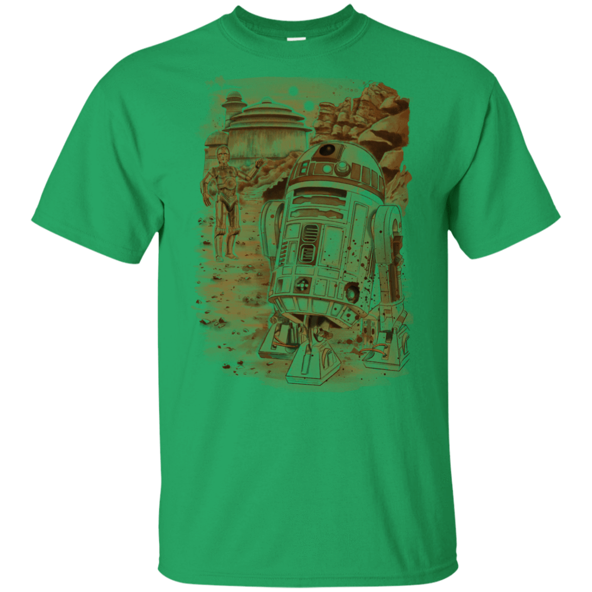 T-Shirts Irish Green / YXS Mission to jabba palace Youth T-Shirt