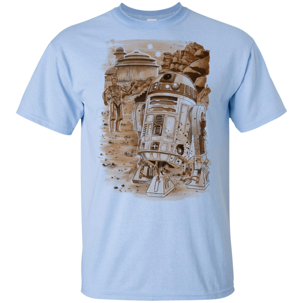 T-Shirts Light Blue / YXS Mission to jabba palace Youth T-Shirt