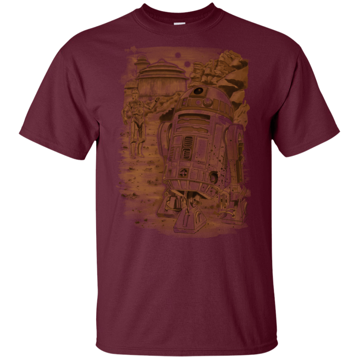 T-Shirts Maroon / YXS Mission to jabba palace Youth T-Shirt