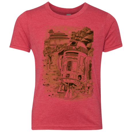 T-Shirts Vintage Red / YXS Mission to jabba palace Youth Triblend T-Shirt