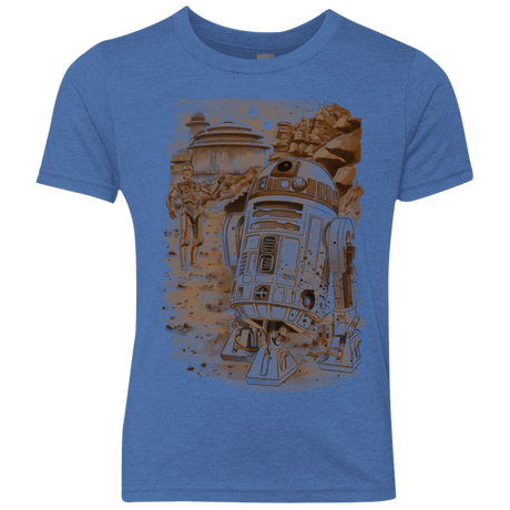 T-Shirts Vintage Royal / YXS Mission to jabba palace Youth Triblend T-Shirt