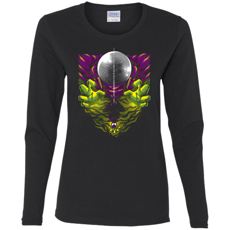 T-Shirts Black / S Misty Attack Women's Long Sleeve T-Shirt