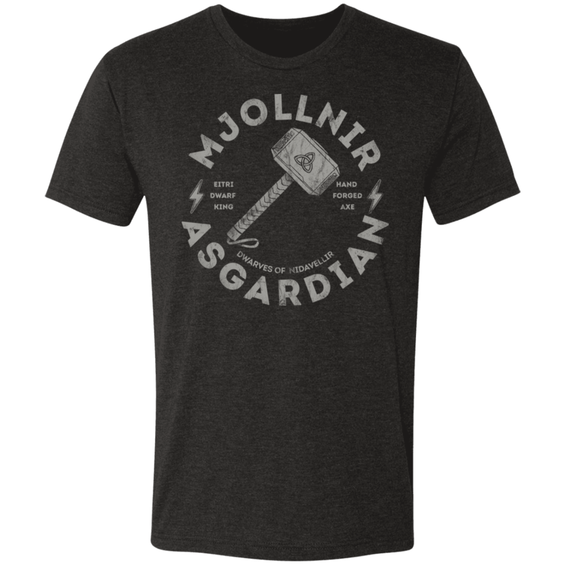 T-Shirts Vintage Black / S Mjollnir Men's Triblend T-Shirt