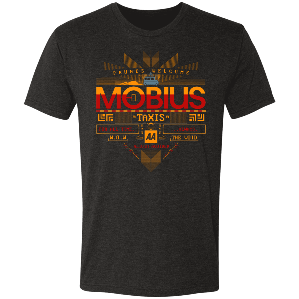 T-Shirts Vintage Black / S Mob Taxis Men's Triblend T-Shirt