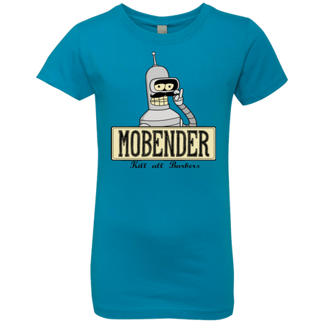 T-Shirts Turquoise / YXS Mobender Girls Premium T-Shirt