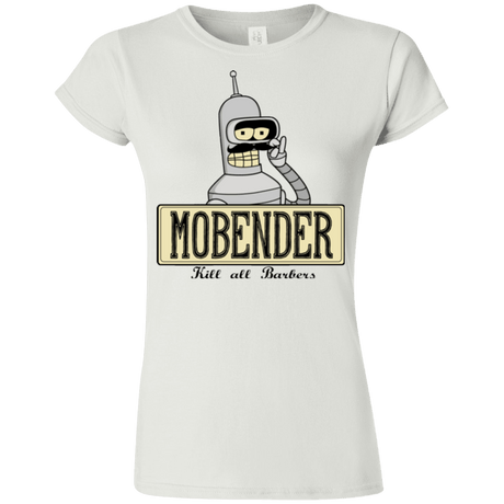 T-Shirts White / S Mobender Junior Slimmer-Fit T-Shirt