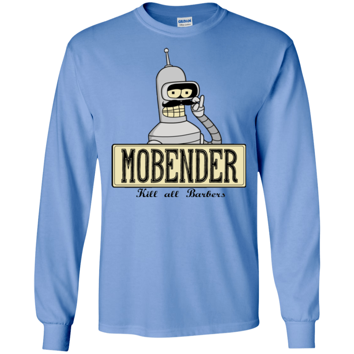 T-Shirts Carolina Blue / S Mobender Men's Long Sleeve T-Shirt