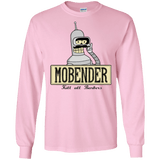 T-Shirts Light Pink / S Mobender Men's Long Sleeve T-Shirt