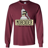 T-Shirts Maroon / S Mobender Men's Long Sleeve T-Shirt