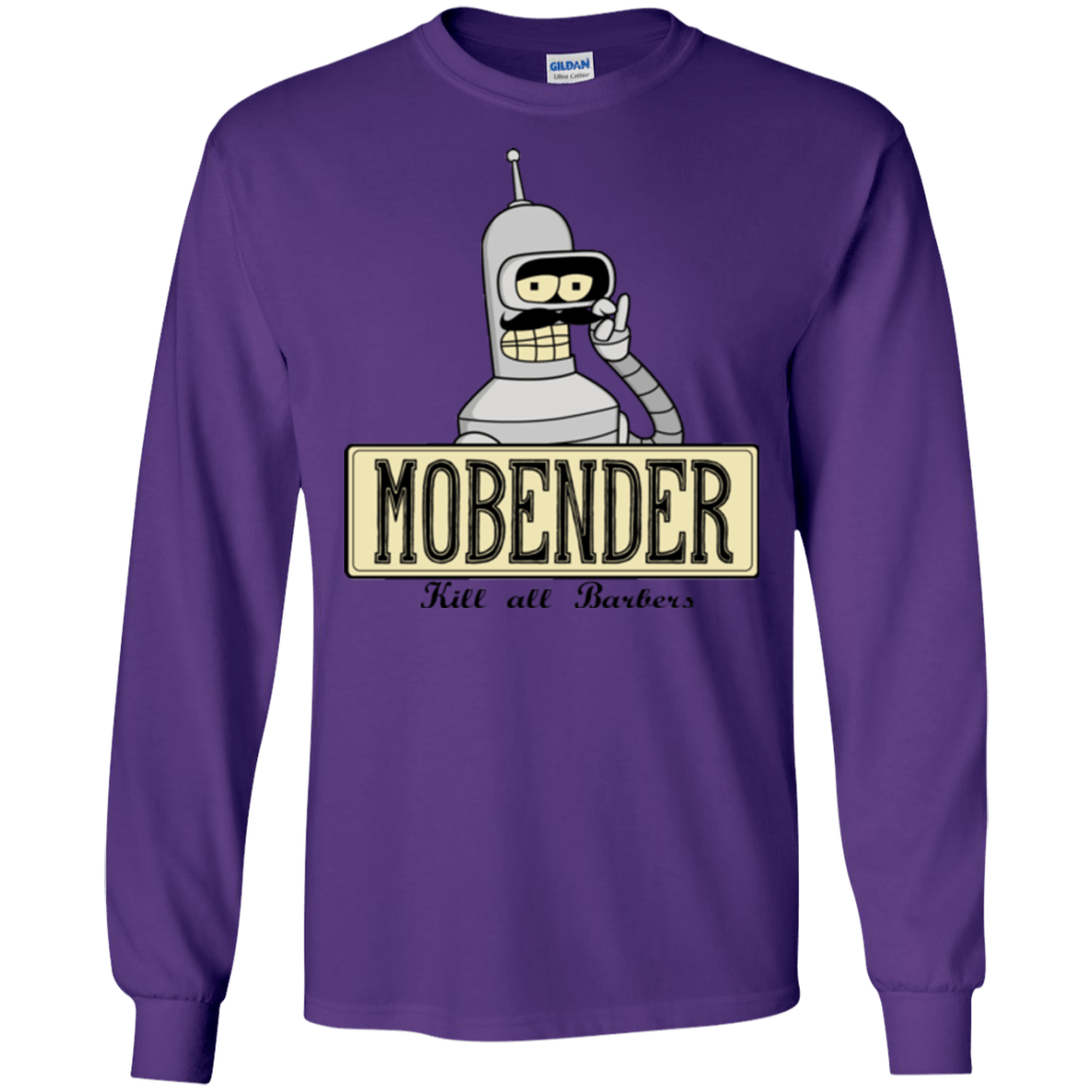 T-Shirts Purple / S Mobender Men's Long Sleeve T-Shirt