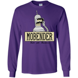 T-Shirts Purple / S Mobender Men's Long Sleeve T-Shirt