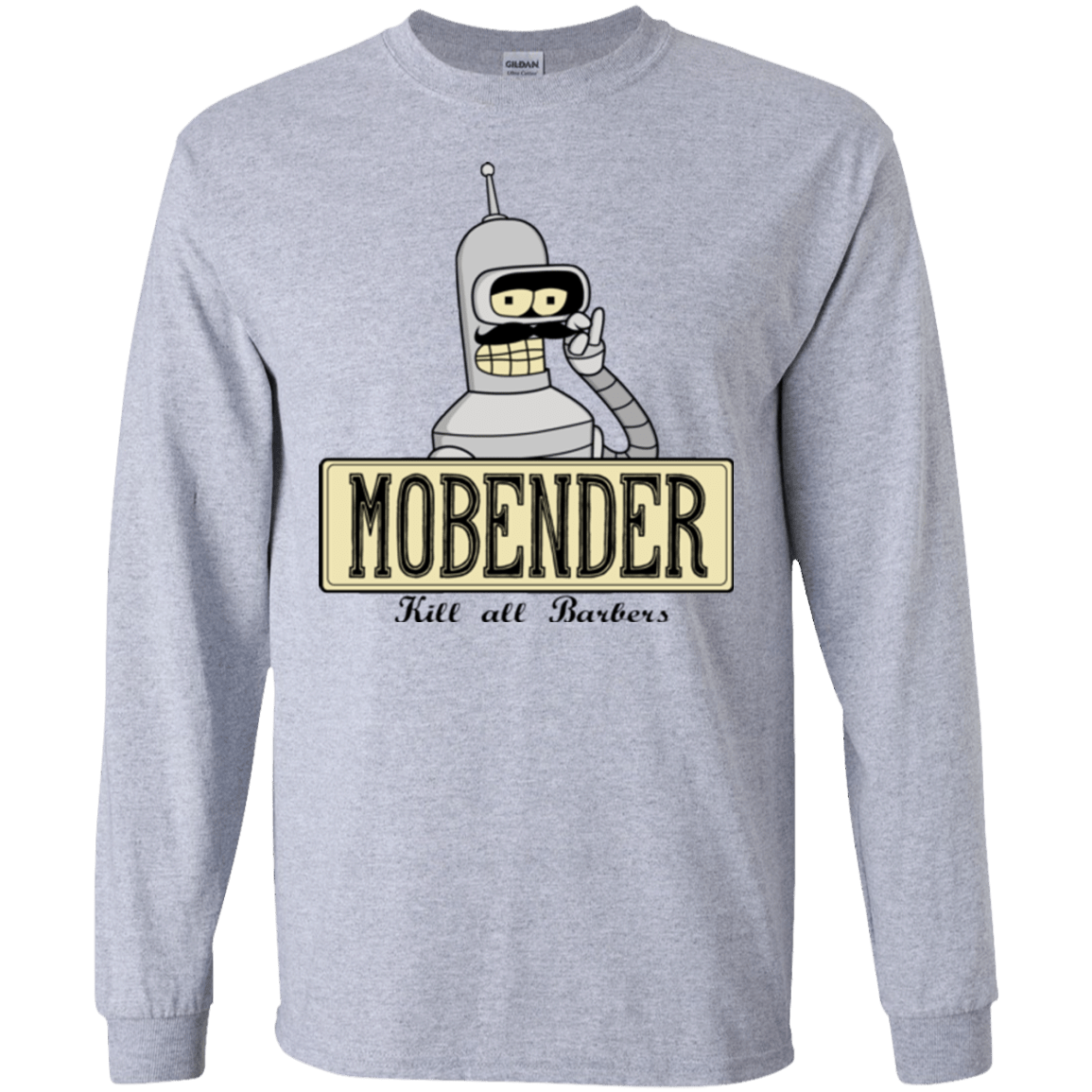 T-Shirts Sport Grey / S Mobender Men's Long Sleeve T-Shirt