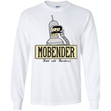T-Shirts White / S Mobender Men's Long Sleeve T-Shirt