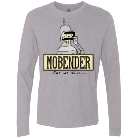 T-Shirts Heather Grey / S Mobender Men's Premium Long Sleeve