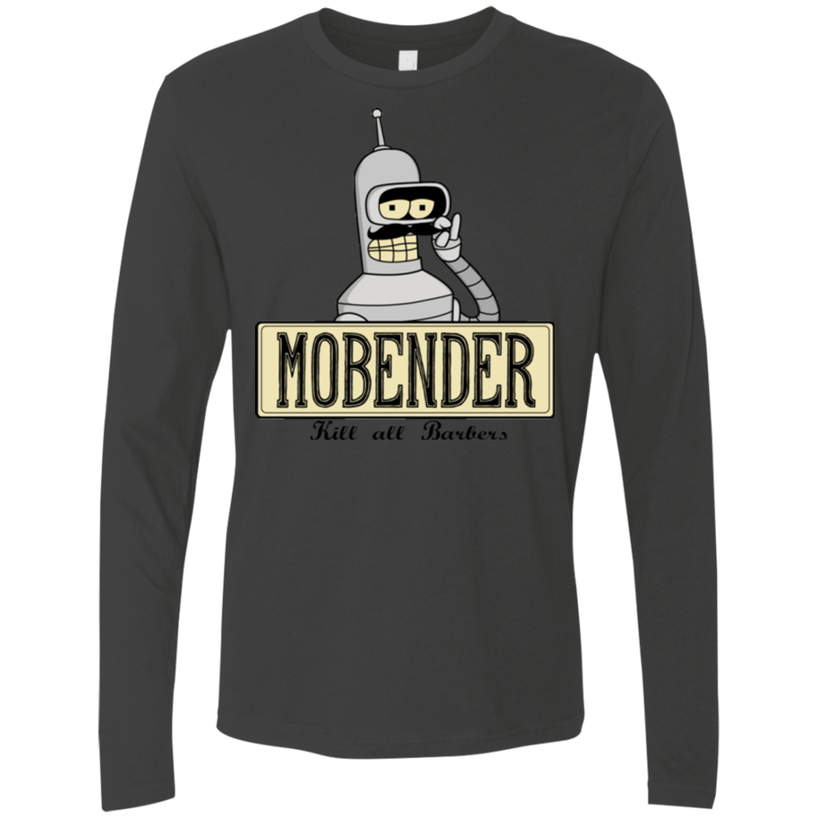T-Shirts Heavy Metal / S Mobender Men's Premium Long Sleeve