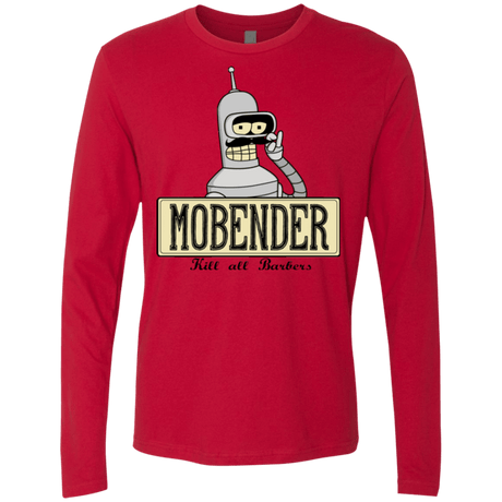 T-Shirts Red / S Mobender Men's Premium Long Sleeve