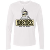 T-Shirts White / S Mobender Men's Premium Long Sleeve
