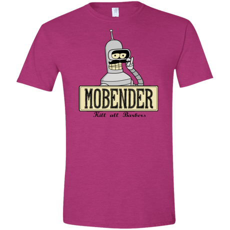 T-Shirts Antique Heliconia / S Mobender Men's Semi-Fitted Softstyle