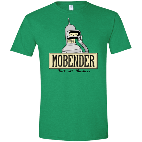 T-Shirts Heather Irish Green / S Mobender Men's Semi-Fitted Softstyle