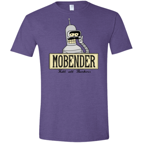 T-Shirts Heather Purple / S Mobender Men's Semi-Fitted Softstyle