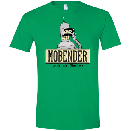 T-Shirts Irish Green / S Mobender Men's Semi-Fitted Softstyle