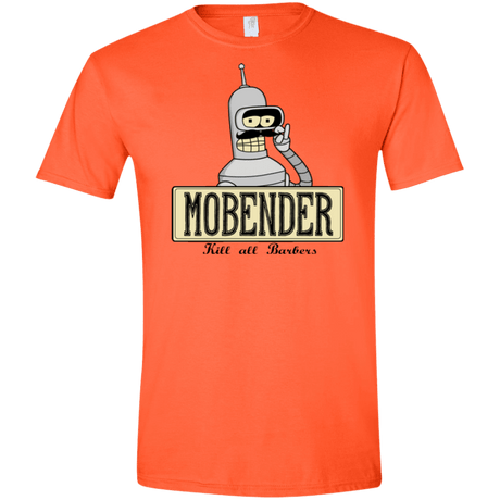 T-Shirts Orange / S Mobender Men's Semi-Fitted Softstyle