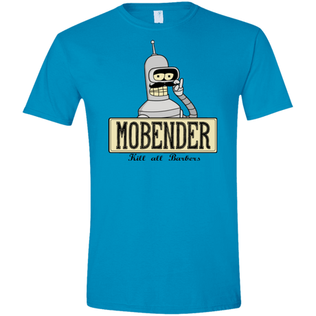 T-Shirts Sapphire / S Mobender Men's Semi-Fitted Softstyle