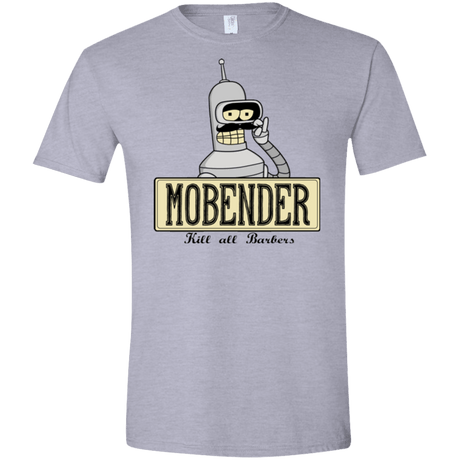 T-Shirts Sport Grey / X-Small Mobender Men's Semi-Fitted Softstyle