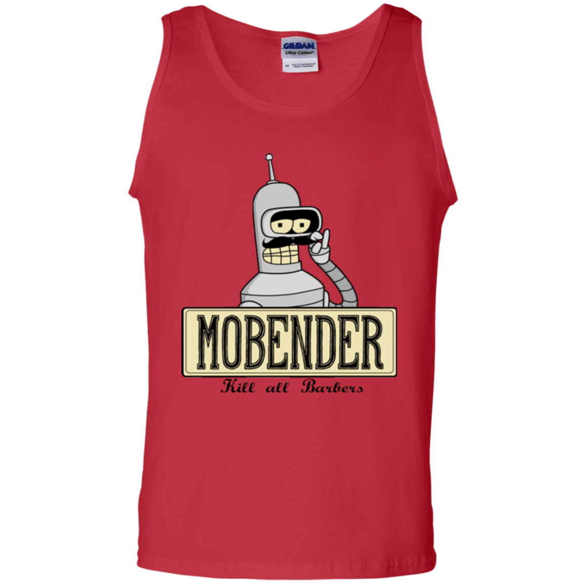 T-Shirts Red / S Mobender Men's Tank Top