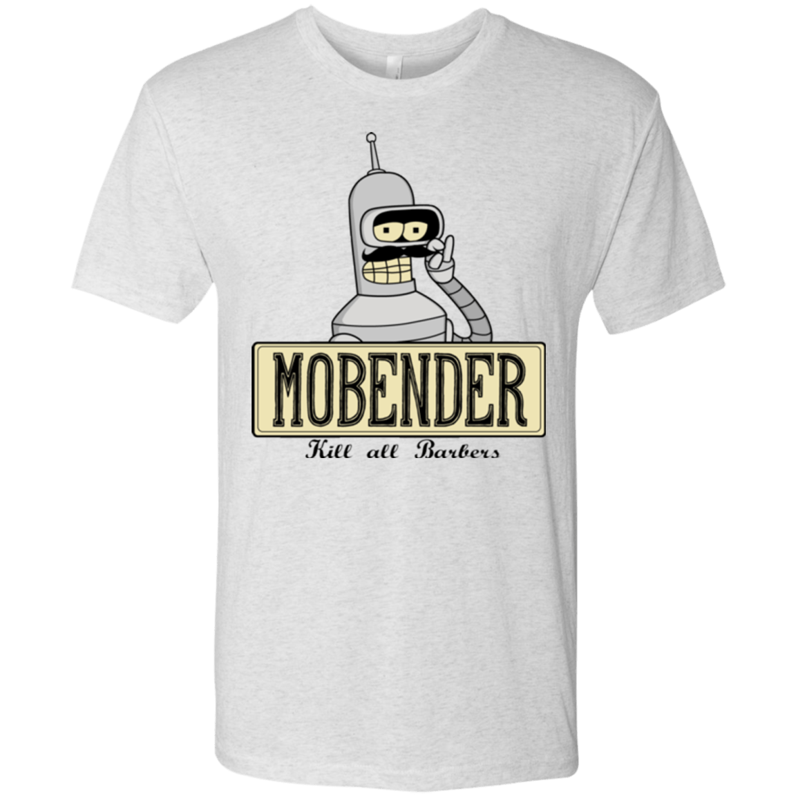T-Shirts Heather White / S Mobender Men's Triblend T-Shirt
