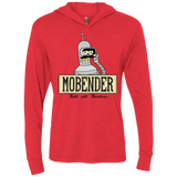 T-Shirts Vintage Red / X-Small Mobender Triblend Long Sleeve Hoodie Tee