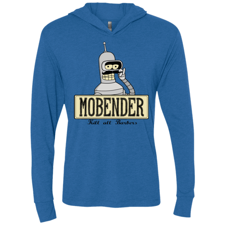 T-Shirts Vintage Royal / X-Small Mobender Triblend Long Sleeve Hoodie Tee