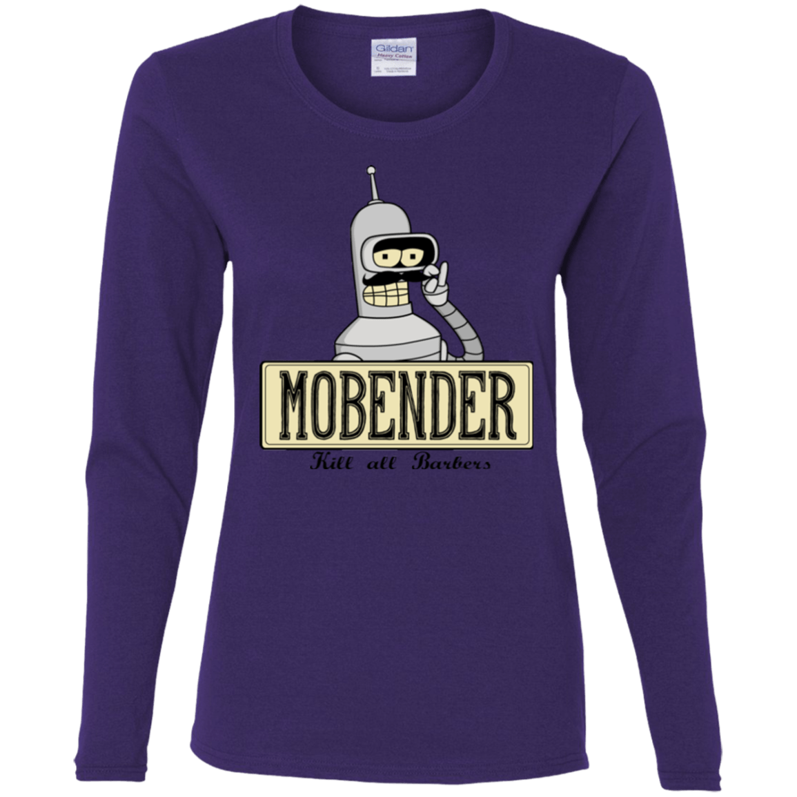 T-Shirts Purple / S Mobender Women's Long Sleeve T-Shirt