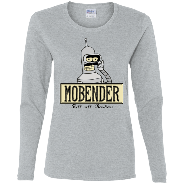 T-Shirts Sport Grey / S Mobender Women's Long Sleeve T-Shirt