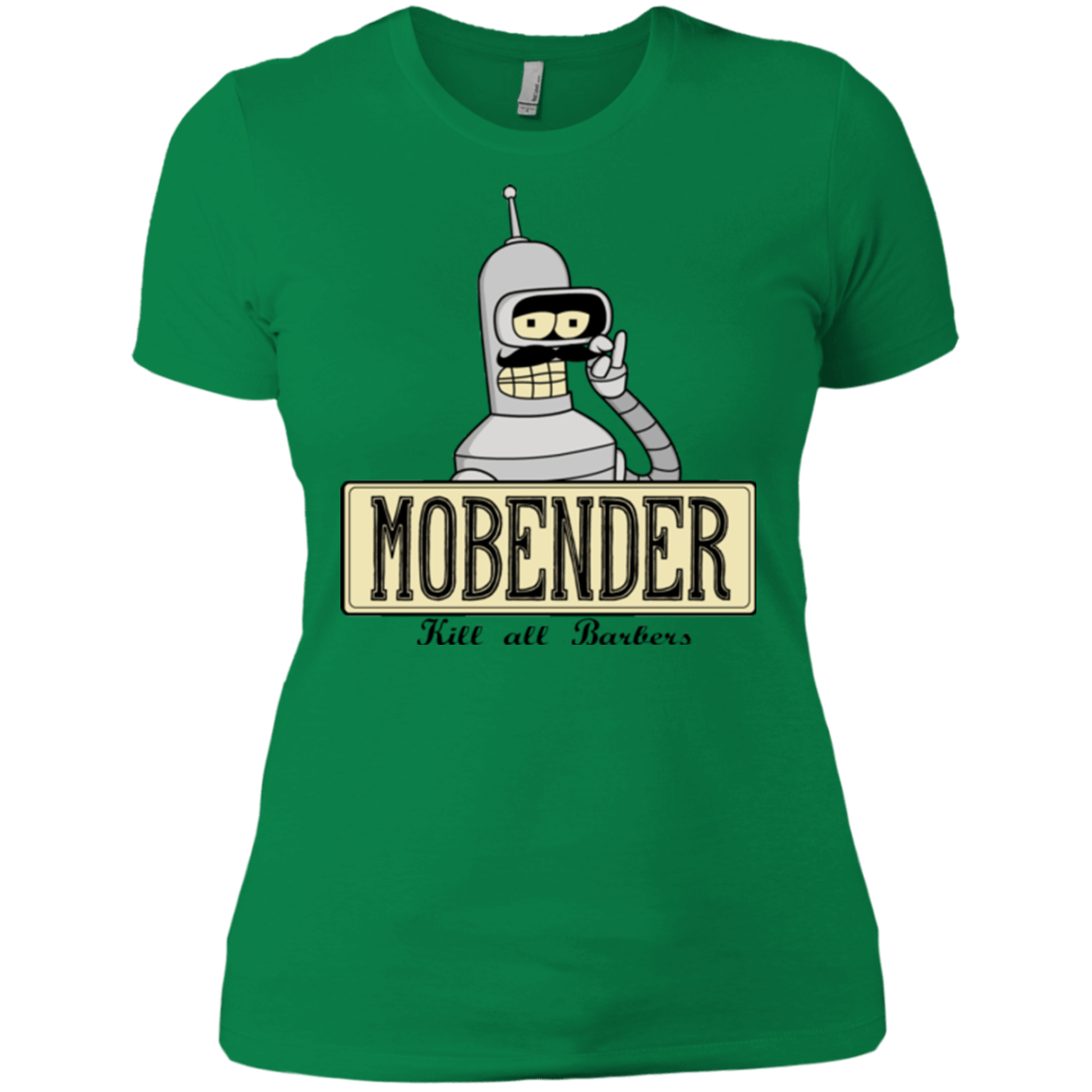 T-Shirts Kelly Green / X-Small Mobender Women's Premium T-Shirt