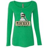 T-Shirts Envy / S Mobender Women's Triblend Long Sleeve Shirt