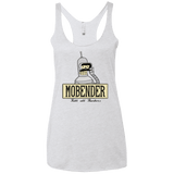 T-Shirts Heather White / X-Small Mobender Women's Triblend Racerback Tank
