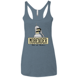 T-Shirts Indigo / X-Small Mobender Women's Triblend Racerback Tank