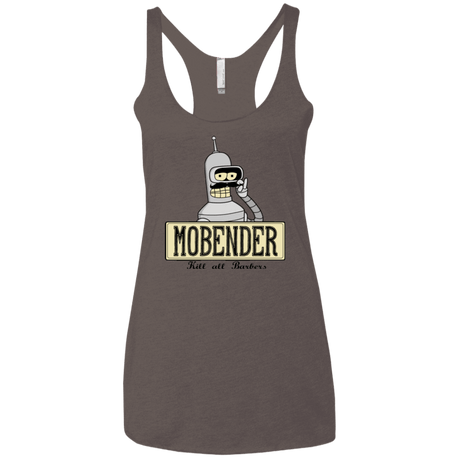 T-Shirts Macchiato / X-Small Mobender Women's Triblend Racerback Tank